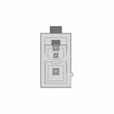 Catx-Mxxvdt1 Connector Mail | High-Quality CAD Model_0_0_degree_snapshot
