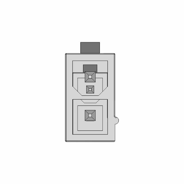 Catx-Mxxvdt1 Connector Mail | High-Quality CAD Model