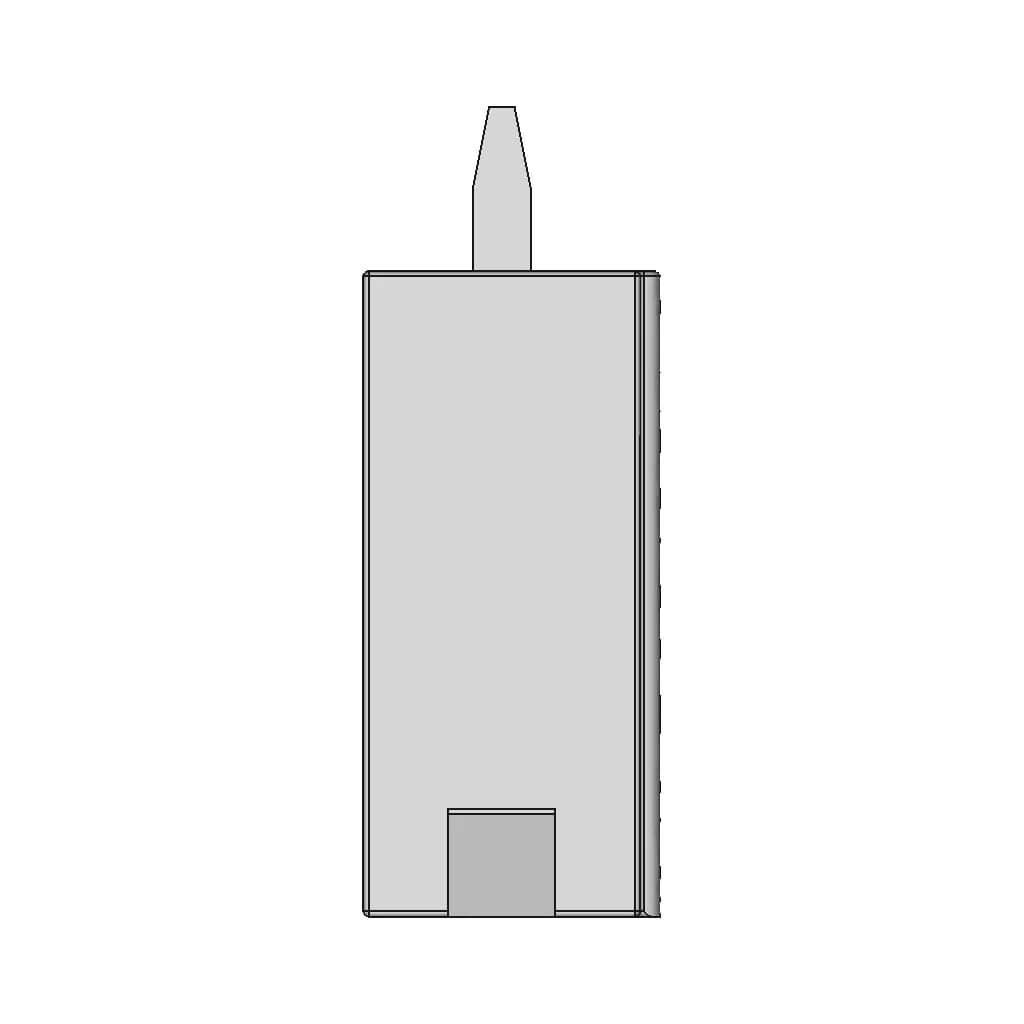 Catx-Mxxvdt1 Connector Mail | High-Quality CAD Model_270_0_degree_snapshot