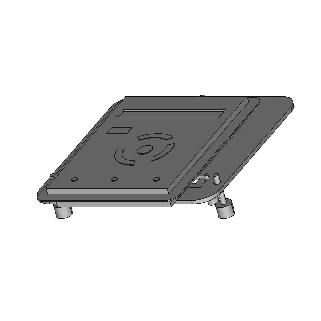 Key Pad Vlt Micro Drive Fc51 Assly | High-Quality CAD Model_60_30_degree_snapshot