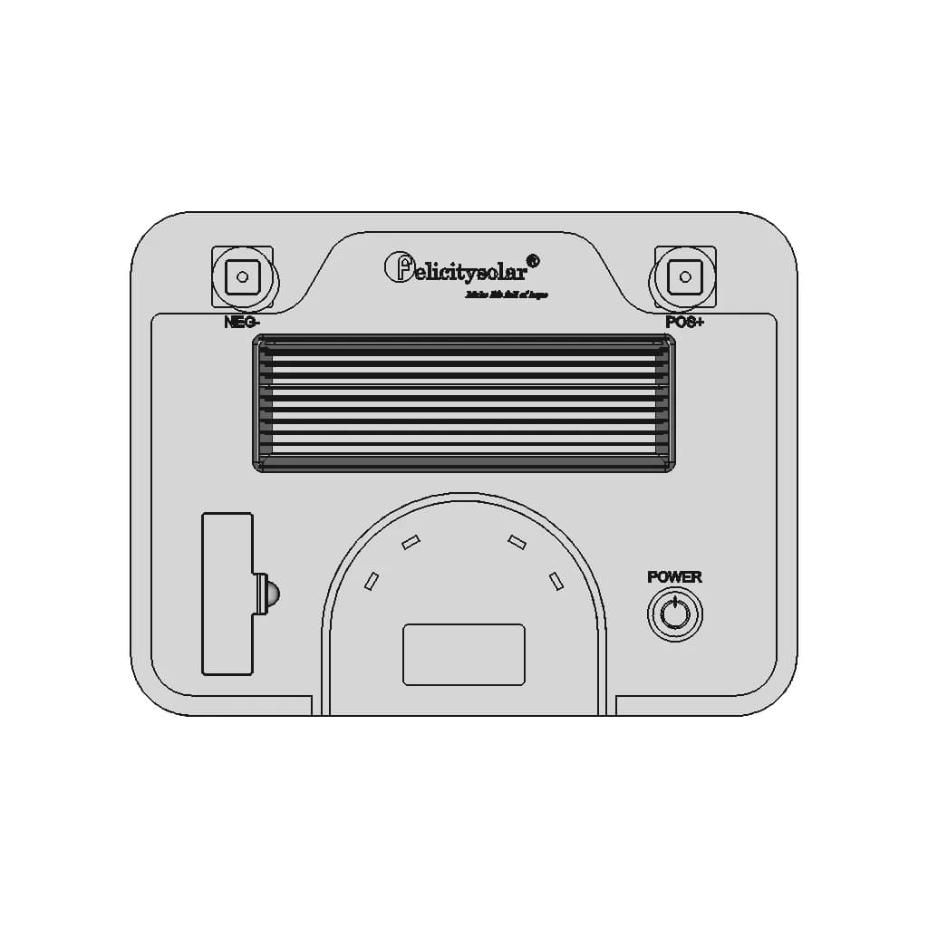 Lithium Ion Battery Lifepo4 - Downloadable CAD Representation_270_0_degree_snapshot
