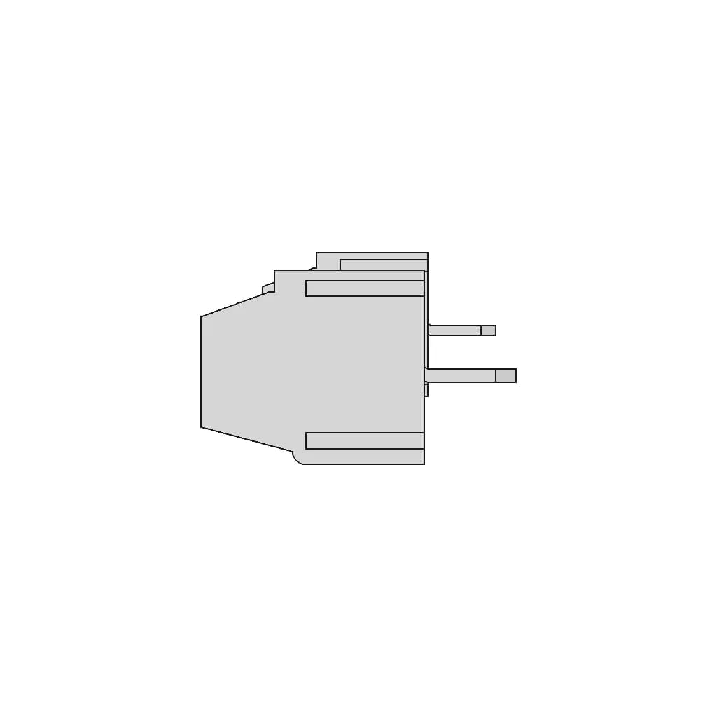 Amphenol Anytek Yo0621500000G - Standard Mechanical Component_0_90_degree_snapshot