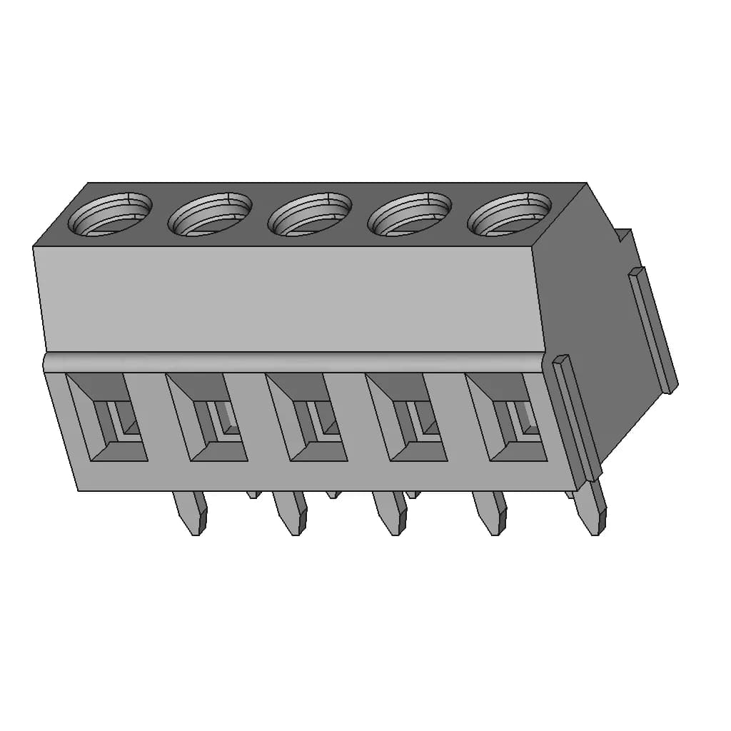 Amphenol Anytek Yo0521500000G - Downloadable CAD Representation_60_30_degree_snapshot