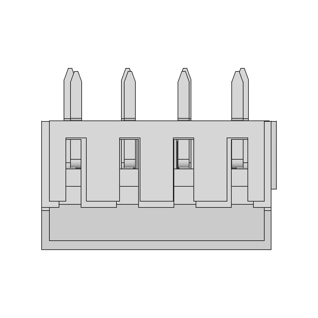 Amphenol Anytek Yo0421500000G - Standard Mechanical Component_270_0_degree_snapshot