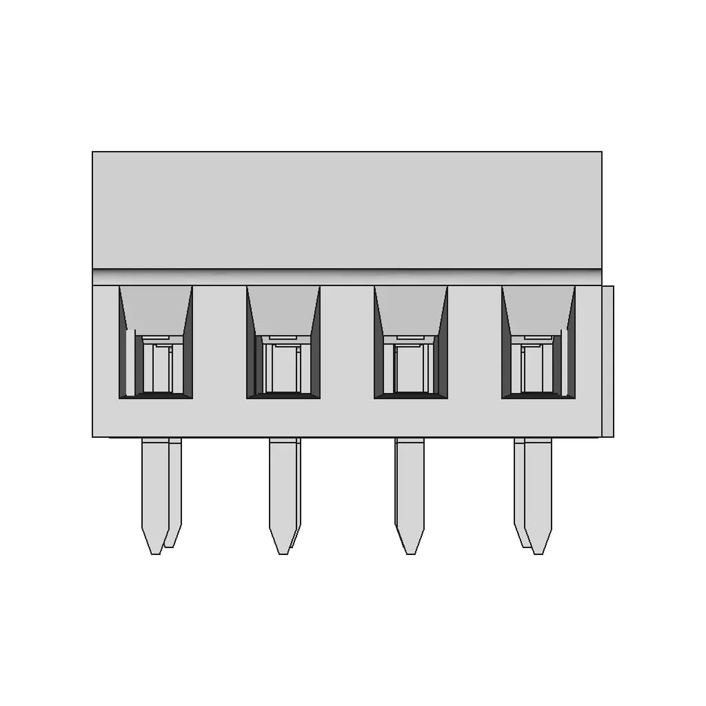 Amphenol Anytek Yo0421500000G - Standard Mechanical Component_90_0_degree_snapshot