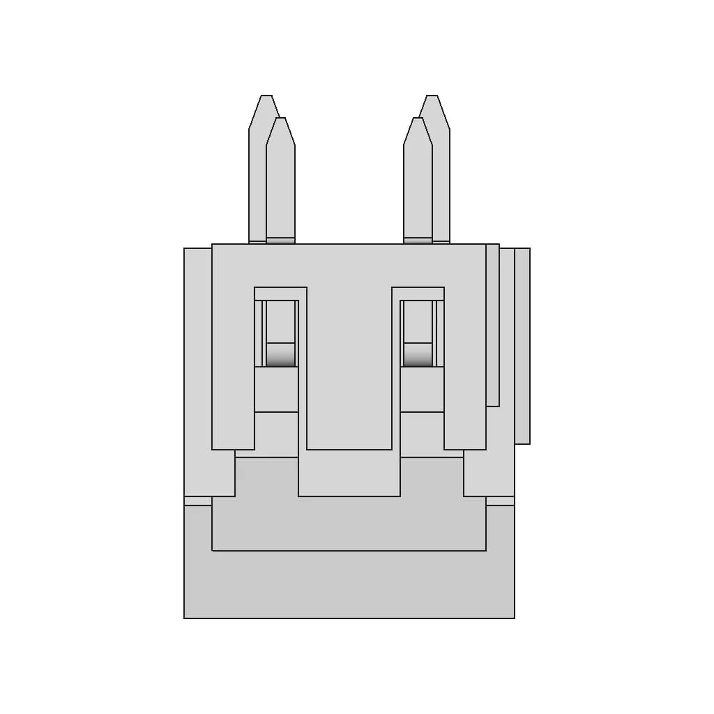 Amphenol Anytek Yo0221500000G - Standard Mechanical Component_270_0_degree_snapshot