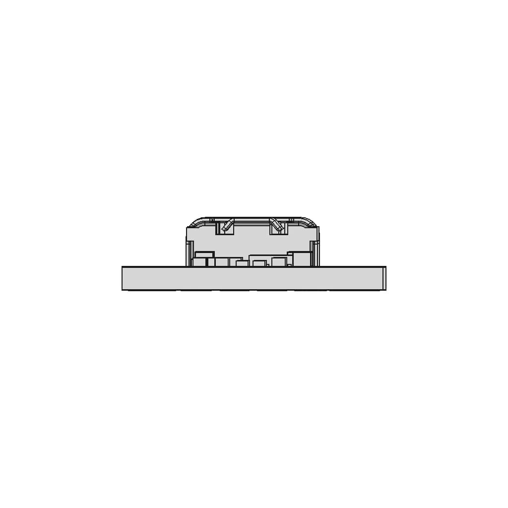 Adafruit Cp2102N Friend - Downloadable CAD Representation_90_0_degree_snapshot