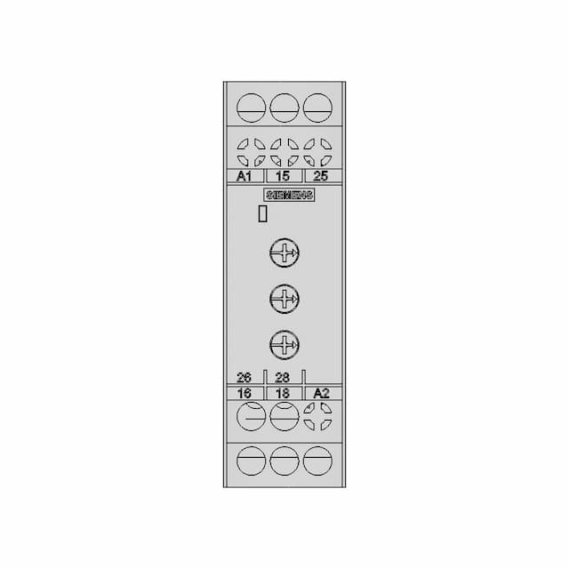 Siemens Timer Relay 7Pu07 | High-Quality CAD Model