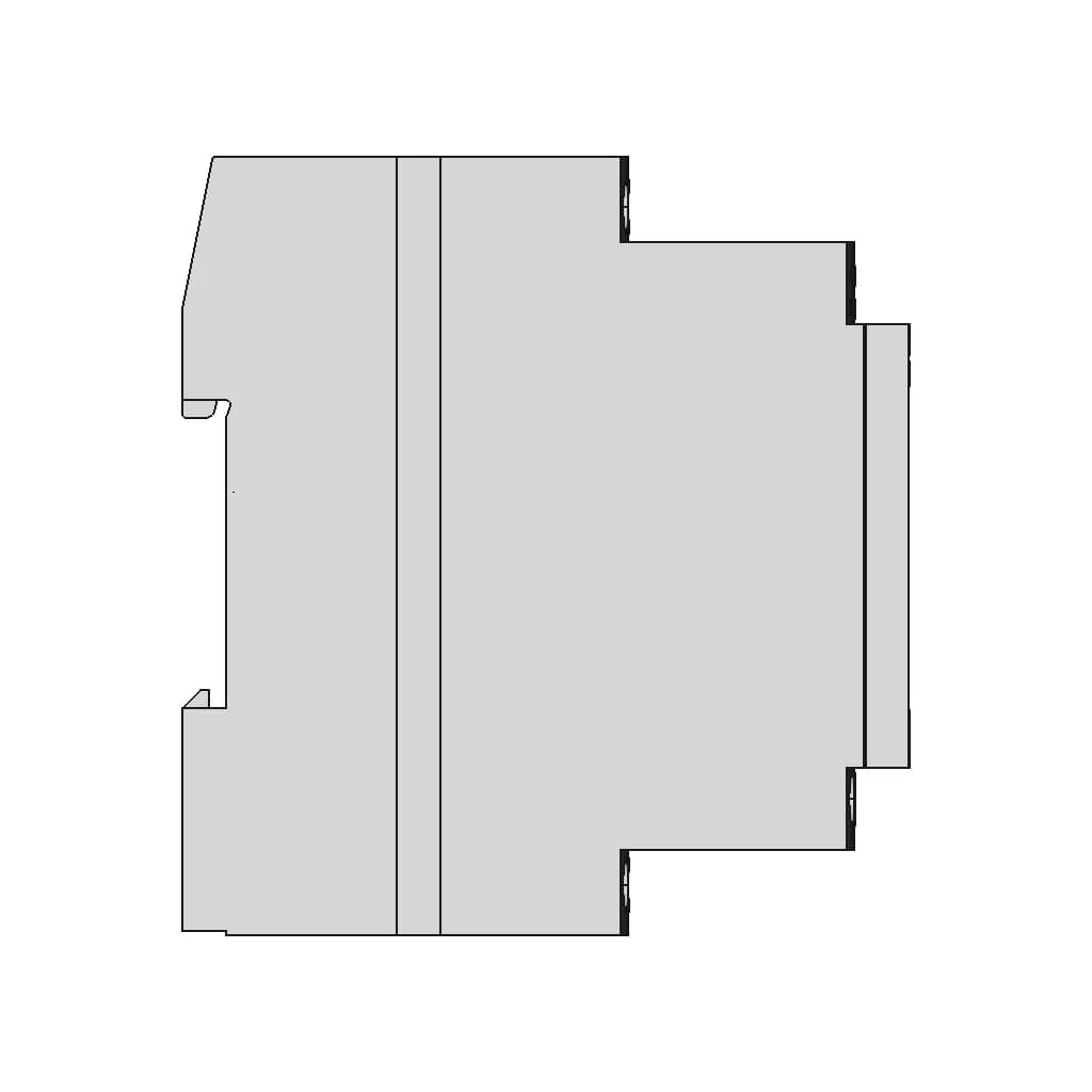 Siemens Timer Relay 7Pu07 | High-Quality CAD Model_0_270_degree_snapshot