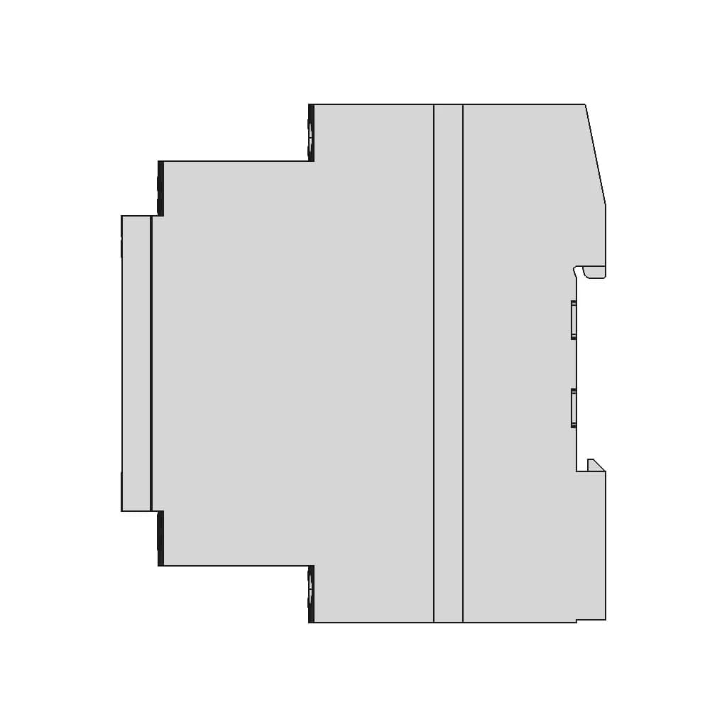 Siemens Timer Relay 7Pu07 | High-Quality CAD Model_0_90_degree_snapshot