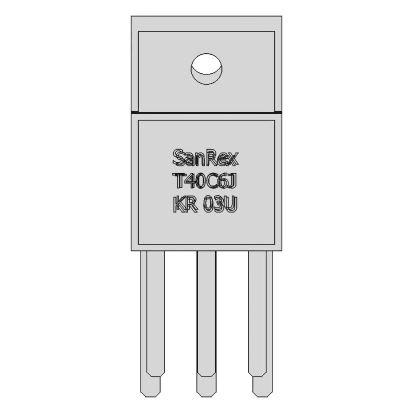 Triac - Downloadable CAD Representation