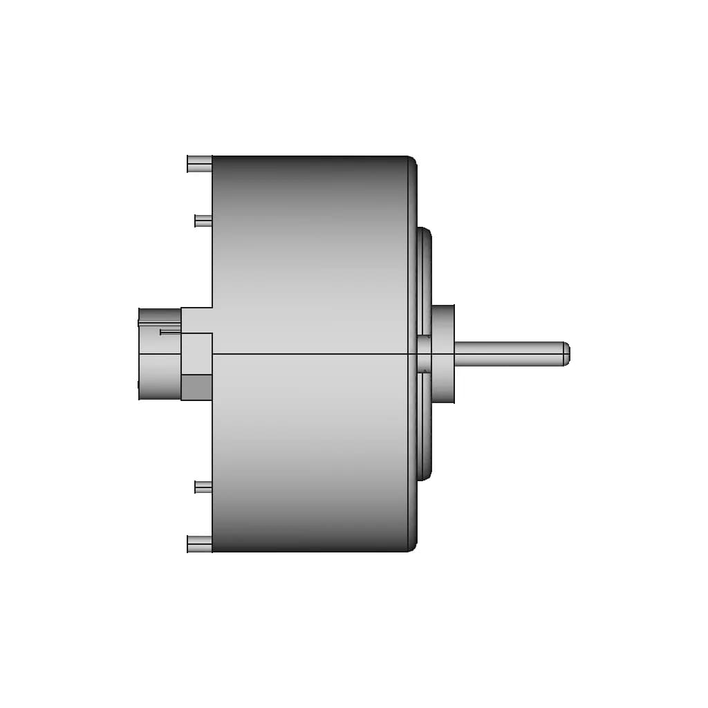 Mabuchi Rf - 500T - 12580 9Vdc 0.5A D/V 13.0 Motor | 3D Engineering Design File_0_270_degree_snapshot