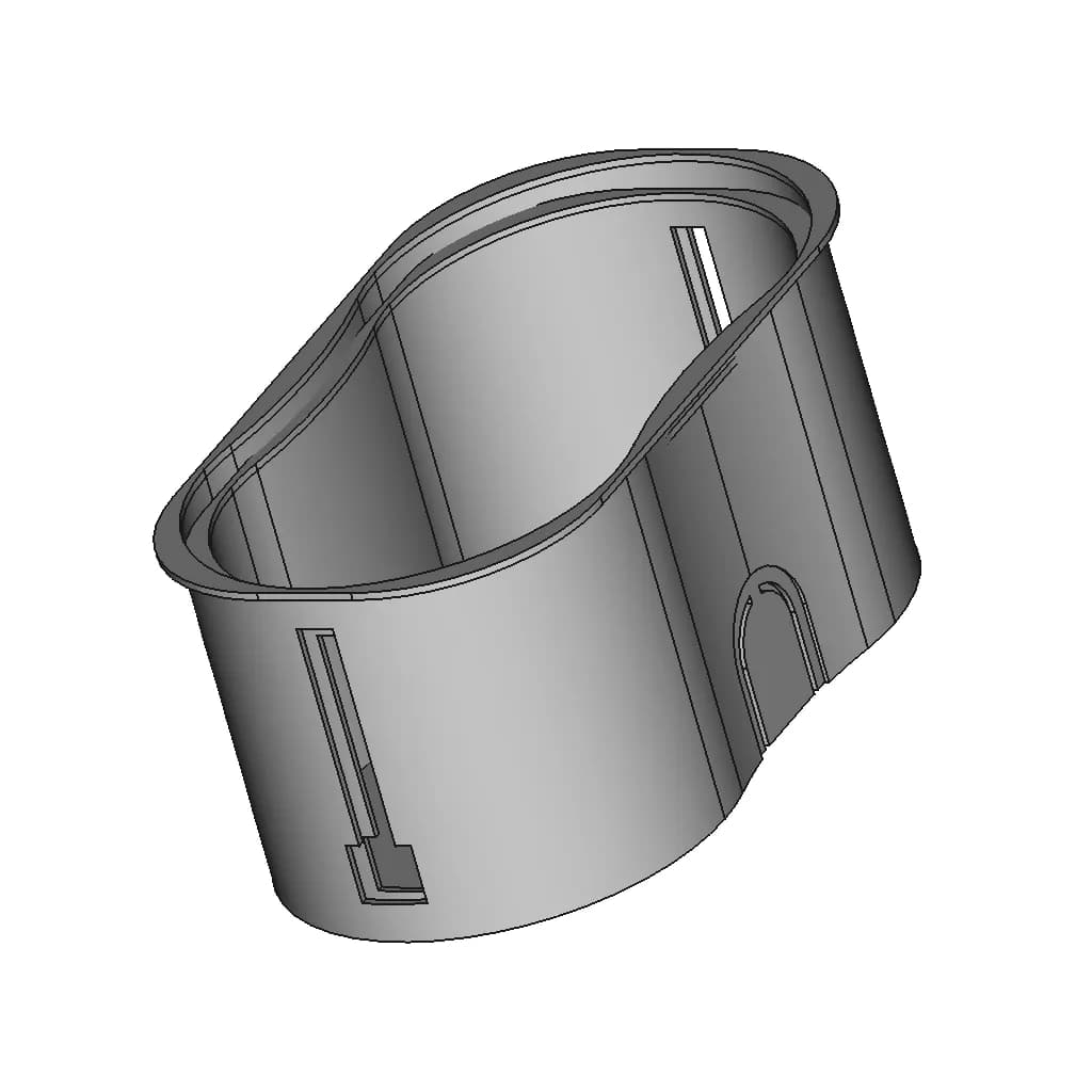 Caixa De Embutir P/ Gesso 4X2 Dry Wall Dry Wall - 21007013 - Tigre | 3D Engineering Design File_60_30_degree_snapshot