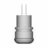 Botão De Emergência Antivandalismo 19Mm 2 Reversíveis Vermelho Av19-Er2 Metaltex - Downloadable CAD Representation_270_0_degree_snapshot