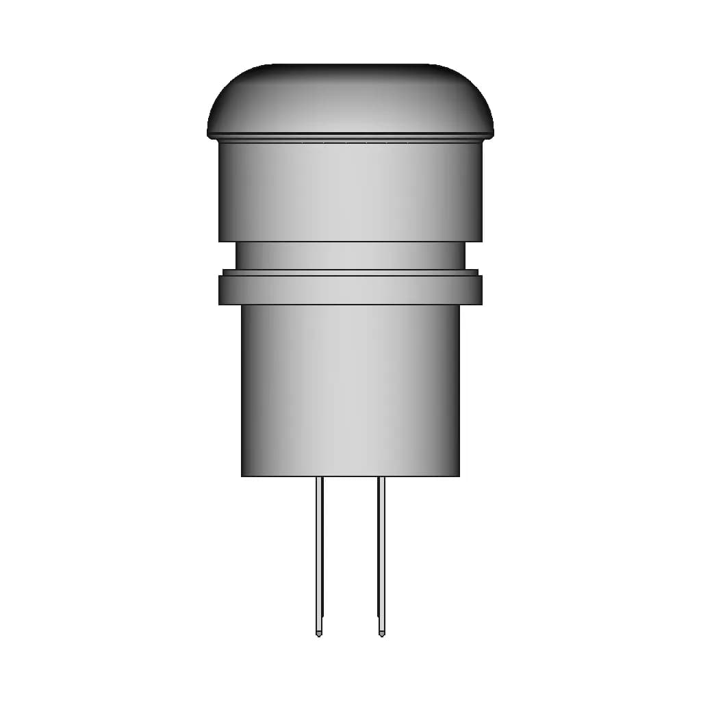 Botão De Emergência Antivandalismo 19Mm 2 Reversíveis Vermelho Av19-Er2 Metaltex - Downloadable CAD Representation_90_0_degree_snapshot