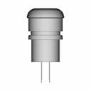 Botão De Emergência Antivandalismo 19Mm 2 Reversíveis Vermelho Av19-Er2 Metaltex - Downloadable CAD Representation_90_0_degree_snapshot