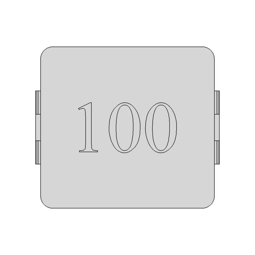 Smd Inductors Aspi-0630Lr | 3D Engineering Design File