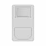 Ac Power Socket Switch 3 In 1 - Downloadable CAD Representation_0_0_degree_snapshot