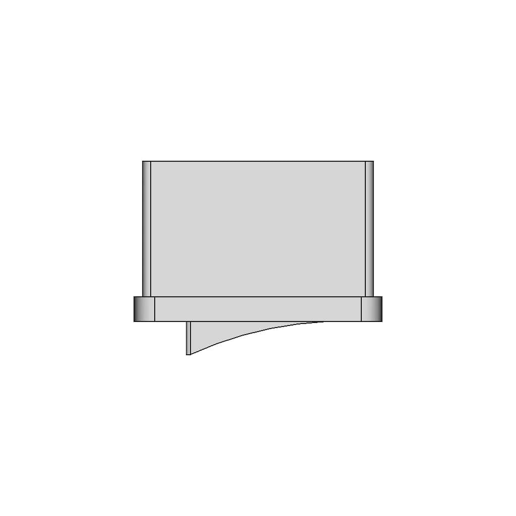 Ac Power Socket Switch 3 In 1 - Downloadable CAD Representation_270_0_degree_snapshot