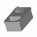 Ac Power Socket Switch 3 In 1 - Downloadable CAD Representation_60_30_degree_snapshot