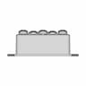 Semikron Skd 210-12 210A 1800V - Downloadable CAD Representation_90_0_degree_snapshot