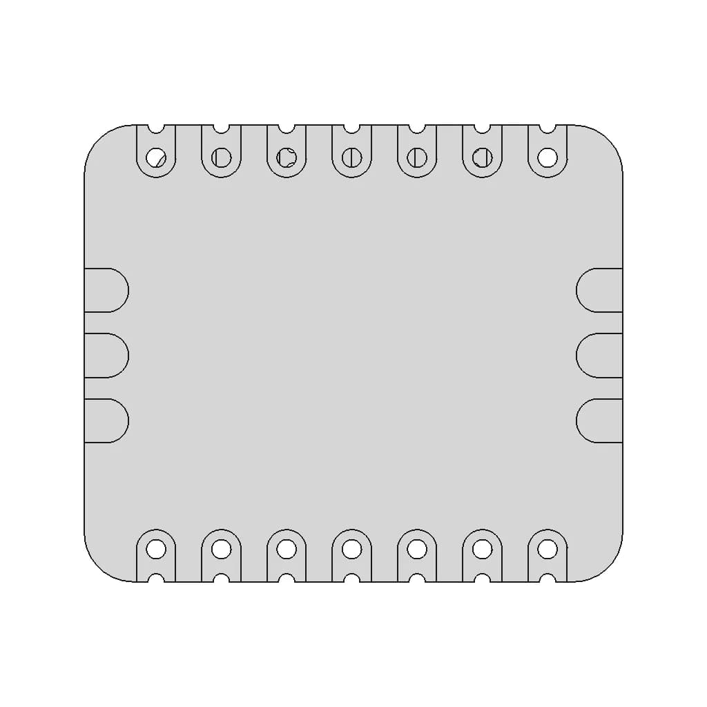6X10 Rgb Ws2812 Matrix For Seeed Studio Xiao - Standard Mechanical Component_90_0_degree_snapshot