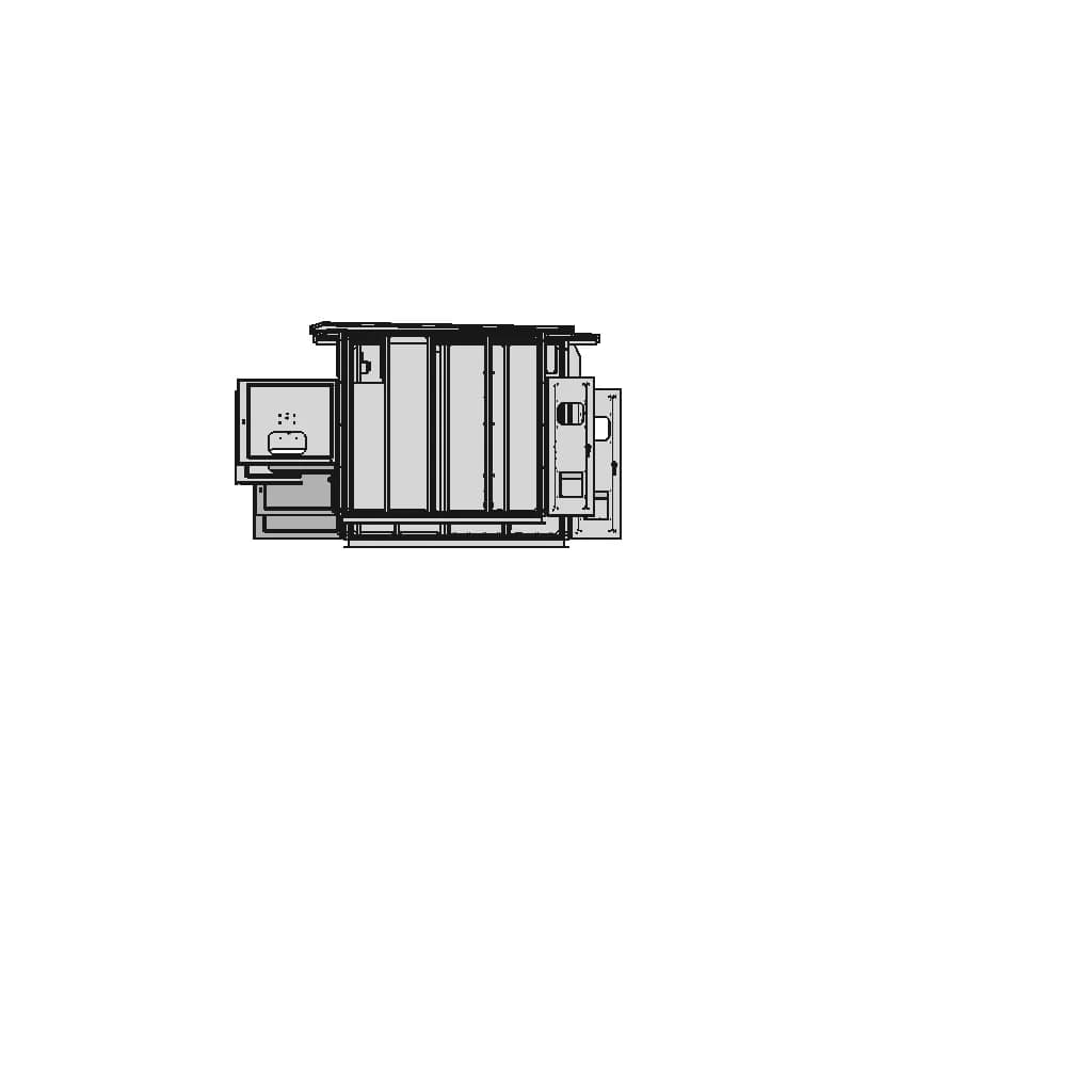 Medium Voltage Switchgear Free Standing - Standard Mechanical Component_0_270_degree_snapshot