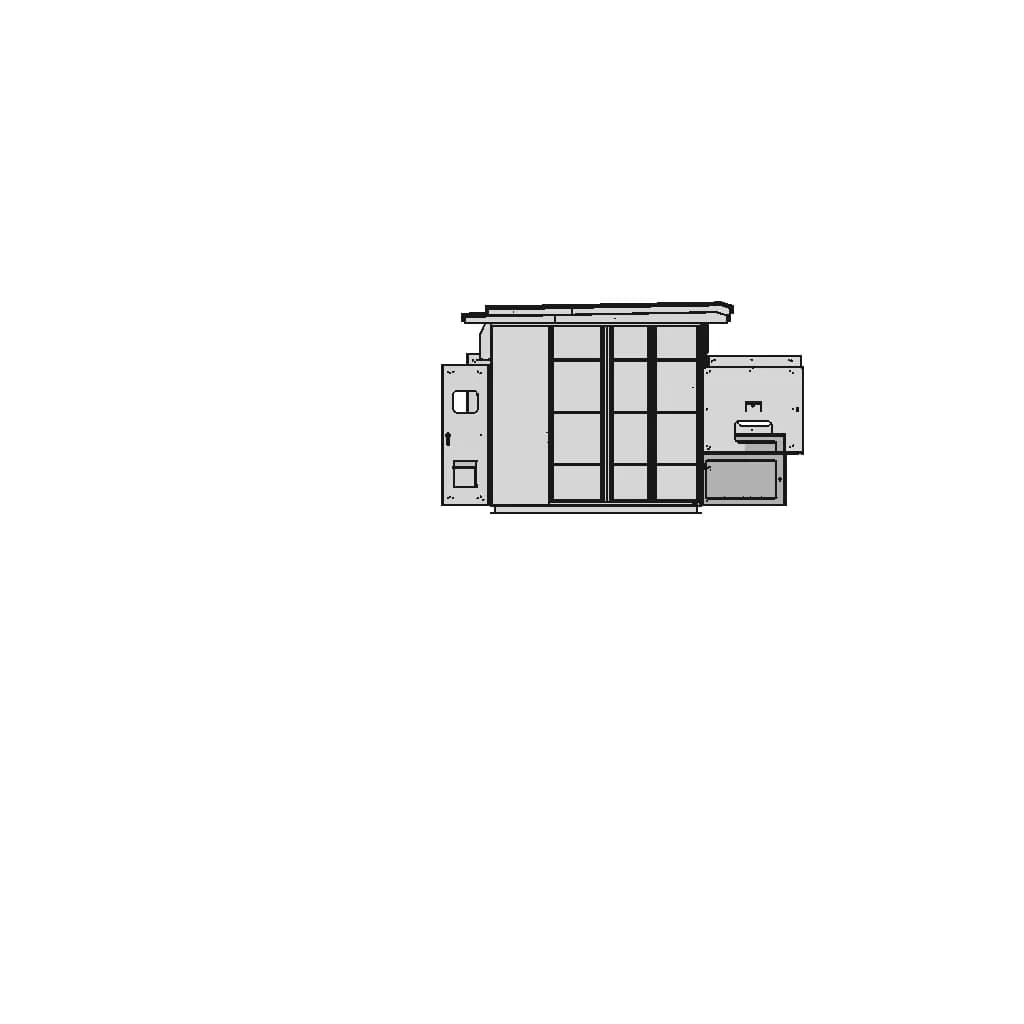 Medium Voltage Switchgear Free Standing - Standard Mechanical Component_0_90_degree_snapshot