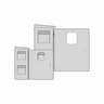 Motor Control Vfd Panel - Downloadable CAD Representation_0_270_degree_snapshot
