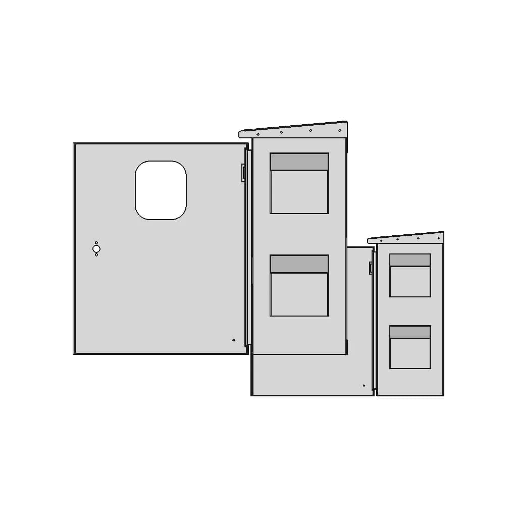 Motor Control Vfd Panel - Downloadable CAD Representation_0_90_degree_snapshot