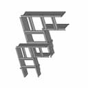 Cable Tray L Type | 3D Engineering Design File_60_30_degree_snapshot