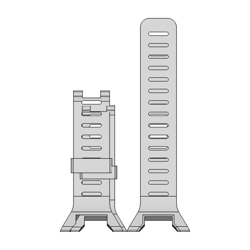 Suunto T3 Wrist Band Replacement (Reupload) - Downloadable CAD Representation