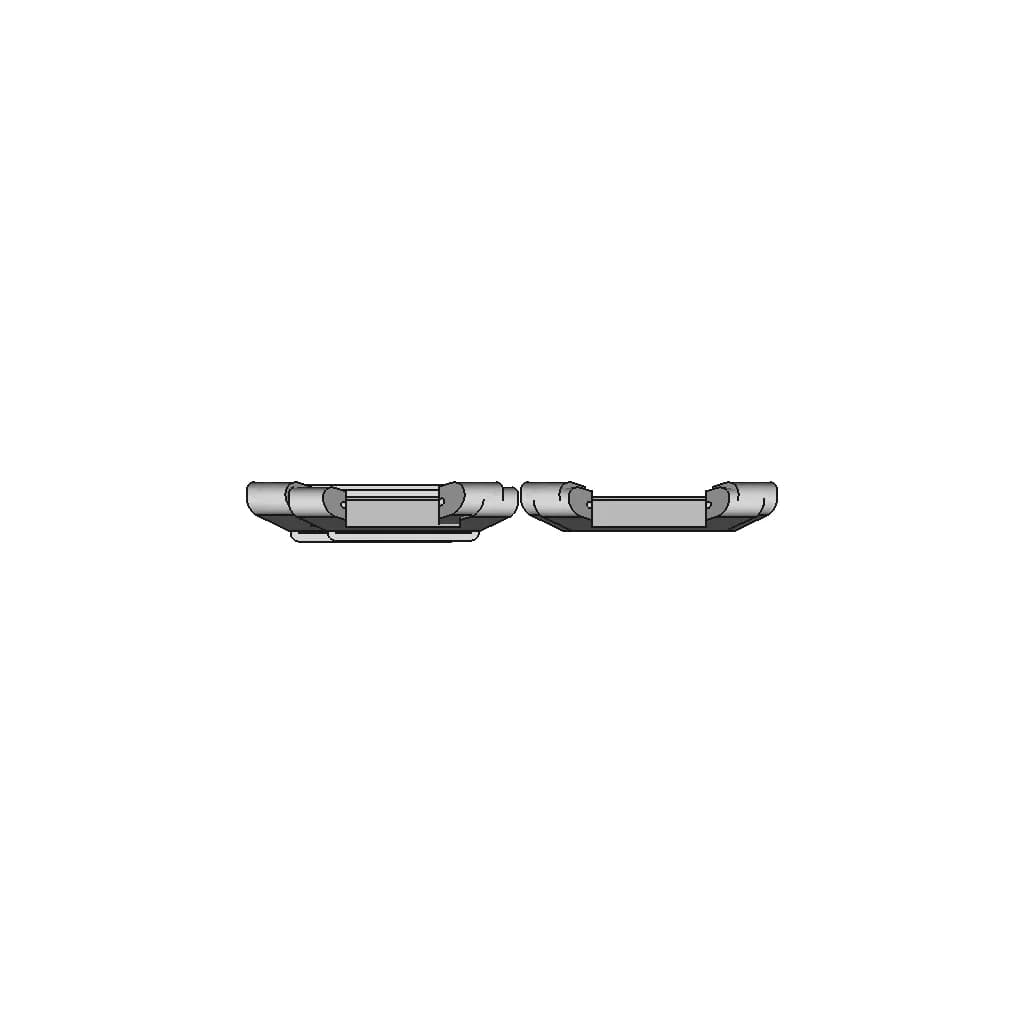 Suunto T3 Wrist Band Replacement (Reupload) - Downloadable CAD Representation_90_0_degree_snapshot