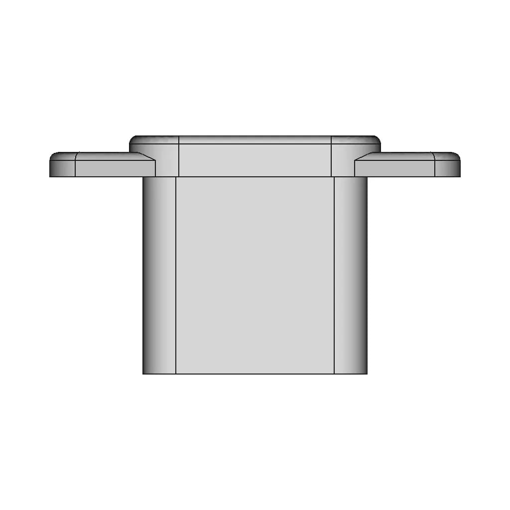 Mpe Gerätestecker C14 42R014122 Dummy | 3D Engineering Design File_90_0_degree_snapshot