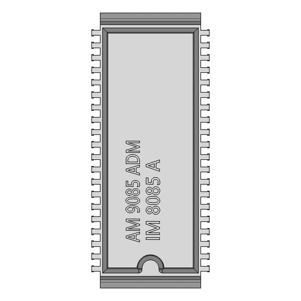 Microprocessor | High-Quality CAD Model_0_0_degree_snapshot