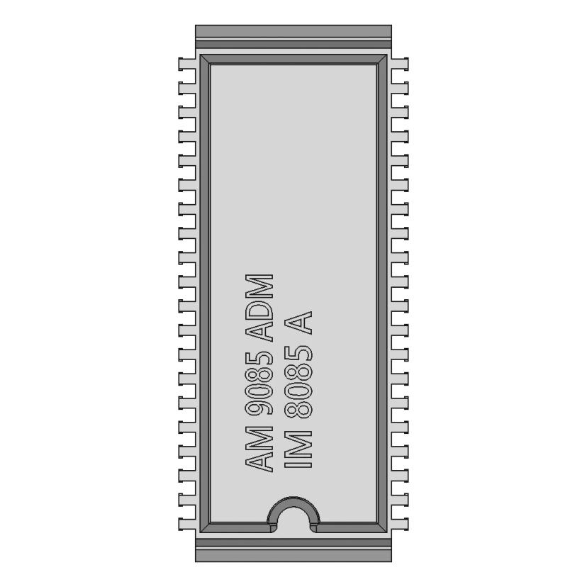 Microprocessor | High-Quality CAD Model