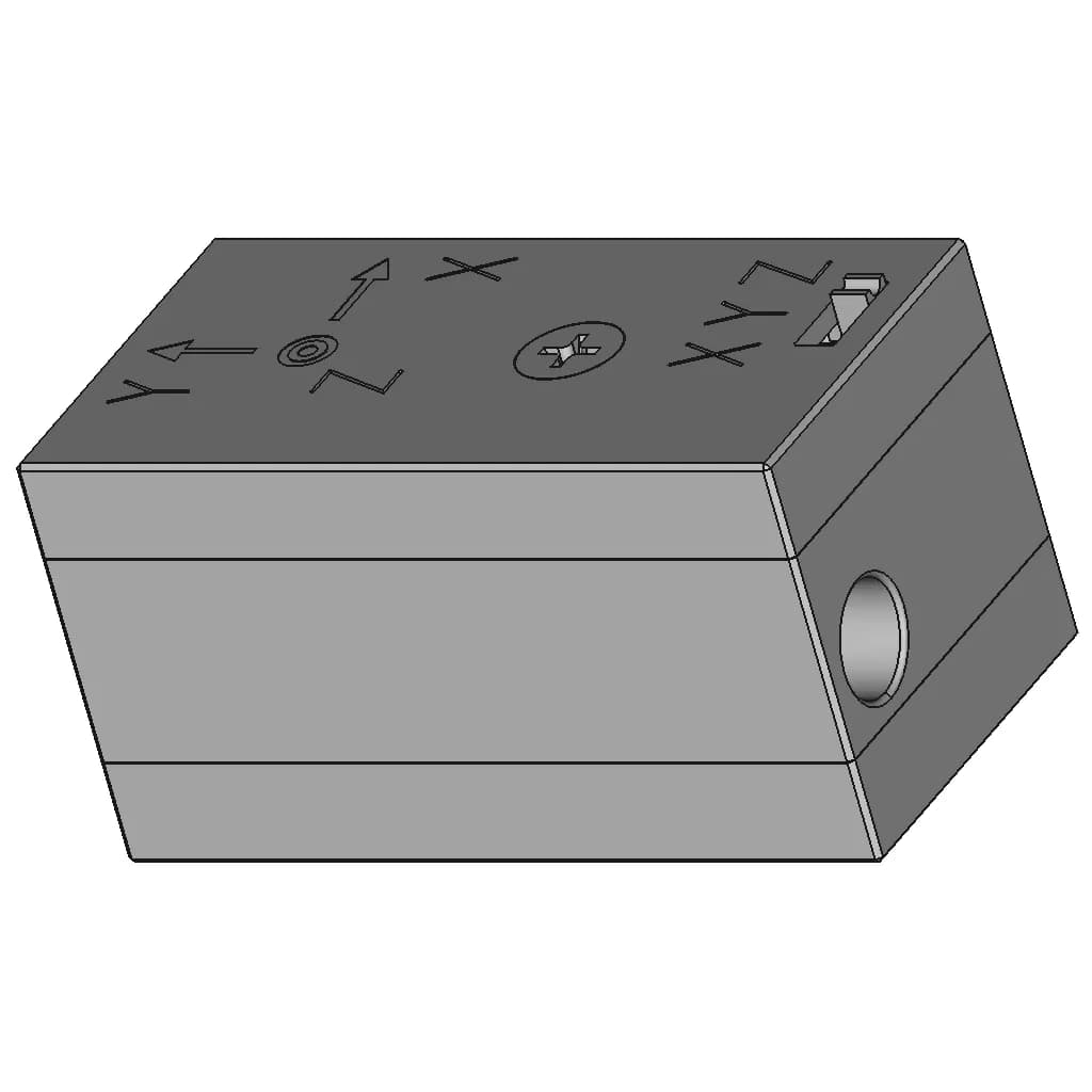 Vibration Adxl355 Sensor For Oscilloscope | High-Quality CAD Model_60_30_degree_snapshot