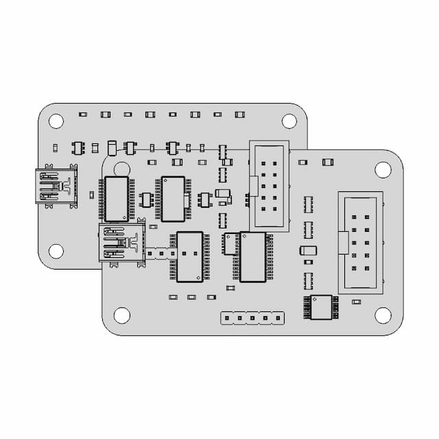 Bus Pirate - V3.6A - Standard Mechanical Component