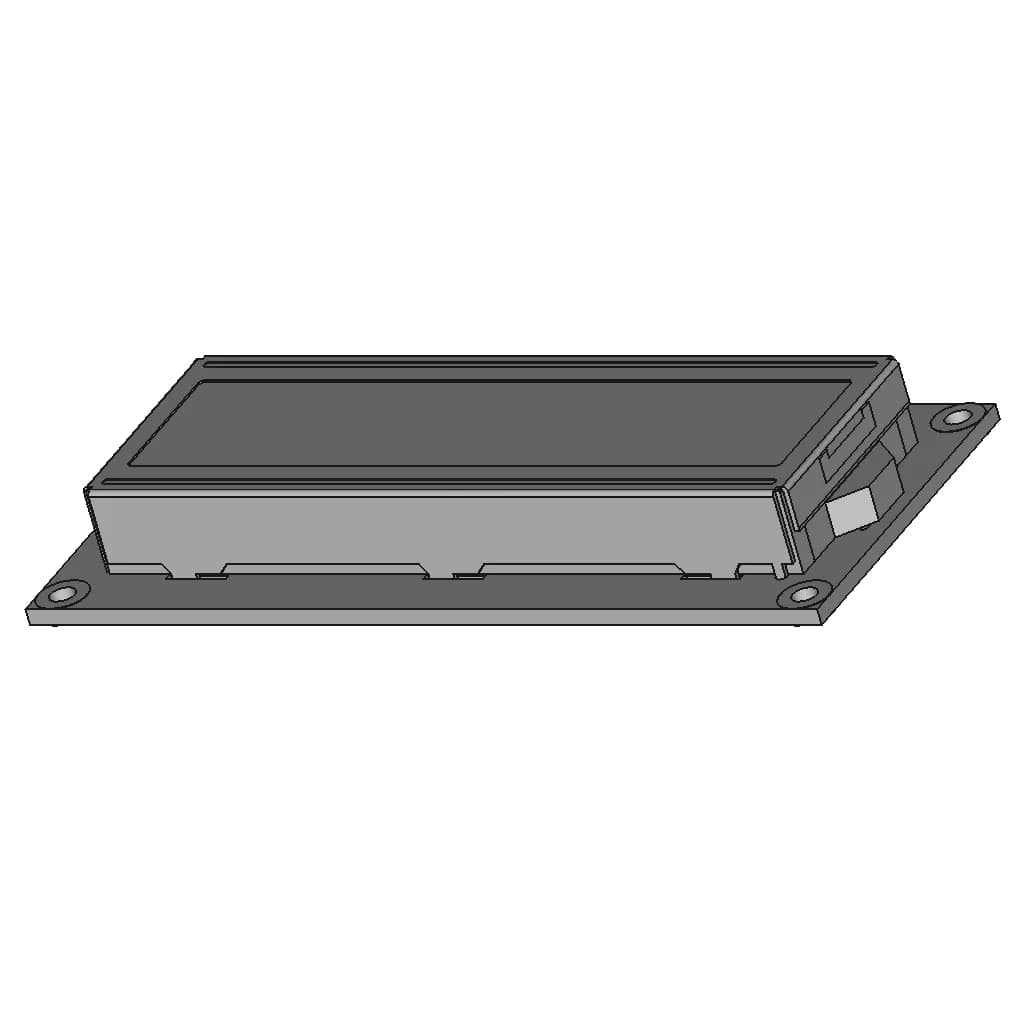 Standard Lcd 16X2 | 3D Engineering Design File_60_30_degree_snapshot