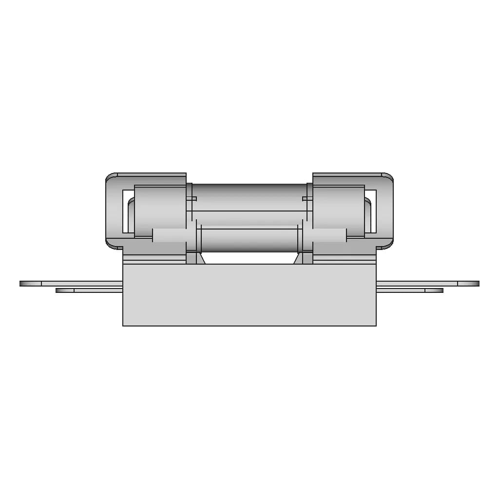 Fuse Holder 5X20 - Downloadable CAD Representation_0_0_degree_snapshot