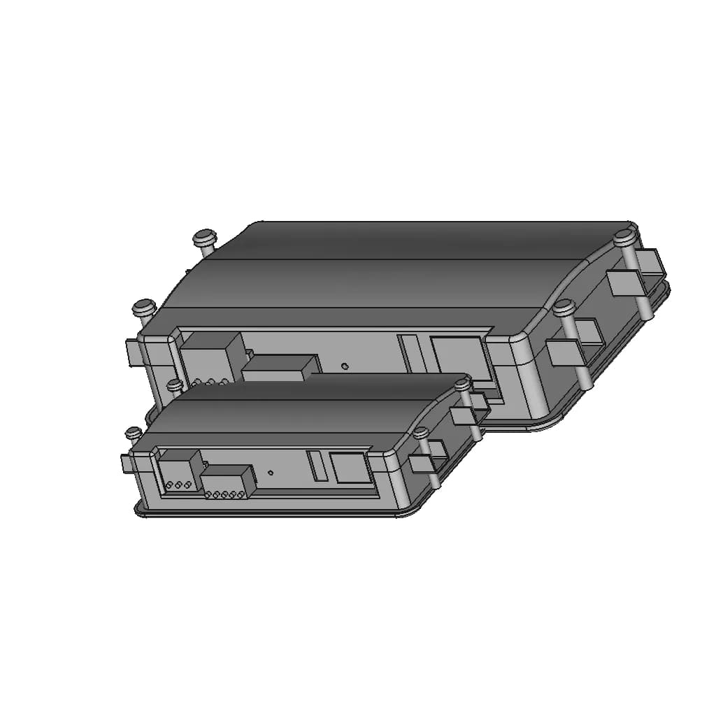 Hmi 4.3" Haiwell D4 | 3D Engineering Design File_60_30_degree_snapshot