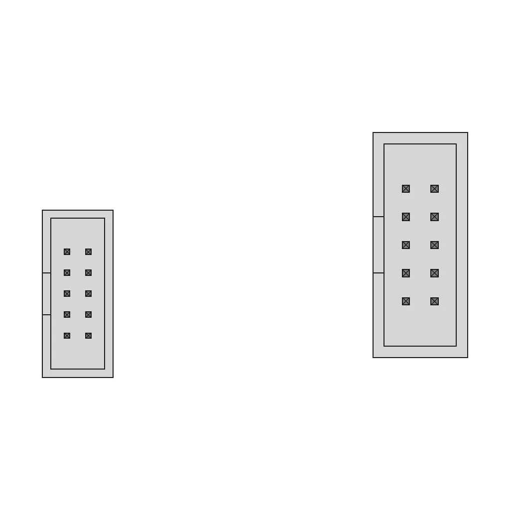 Connecteur He10 Male Droit 10 Pins - Standard Mechanical Component_0_0_degree_snapshot
