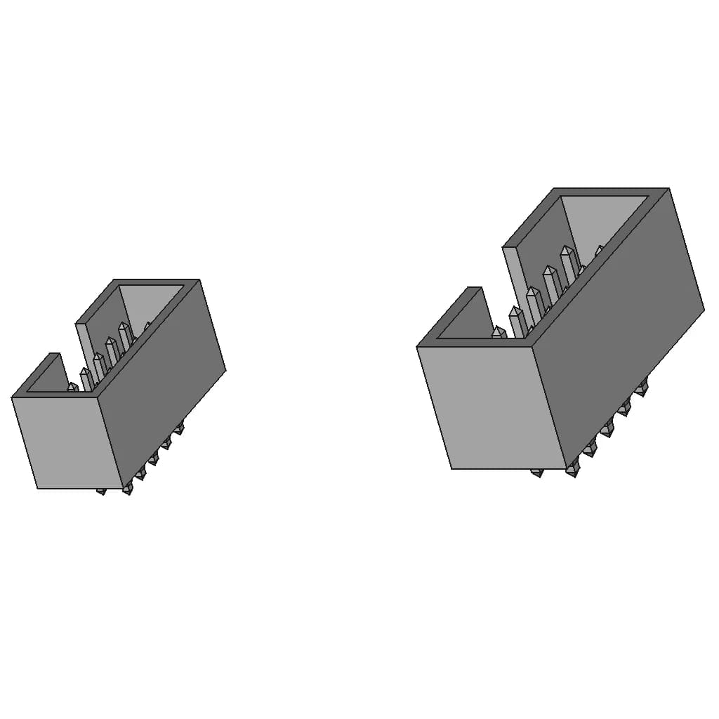 Connecteur He10 Male Droit 10 Pins - Standard Mechanical Component_60_30_degree_snapshot