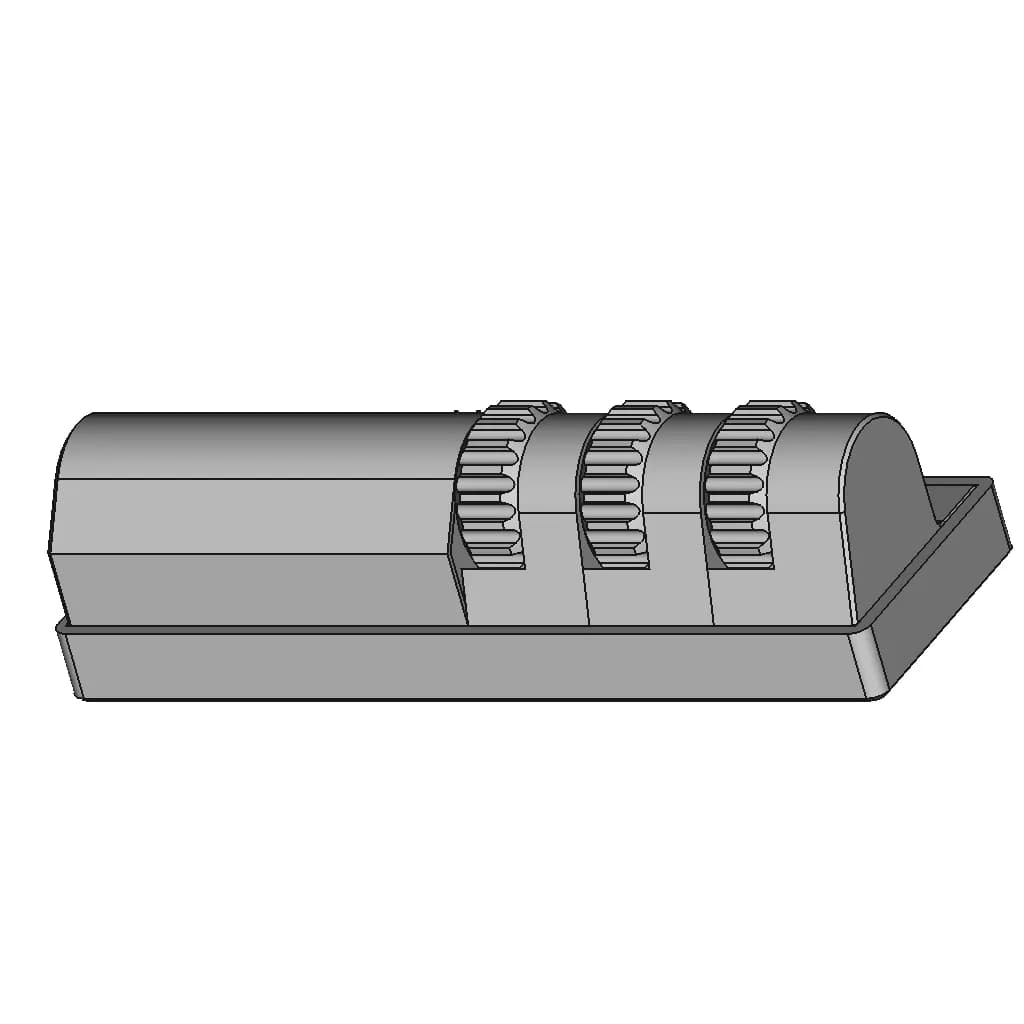 Neopixel Potentiometer - Downloadable CAD Representation_60_30_degree_snapshot