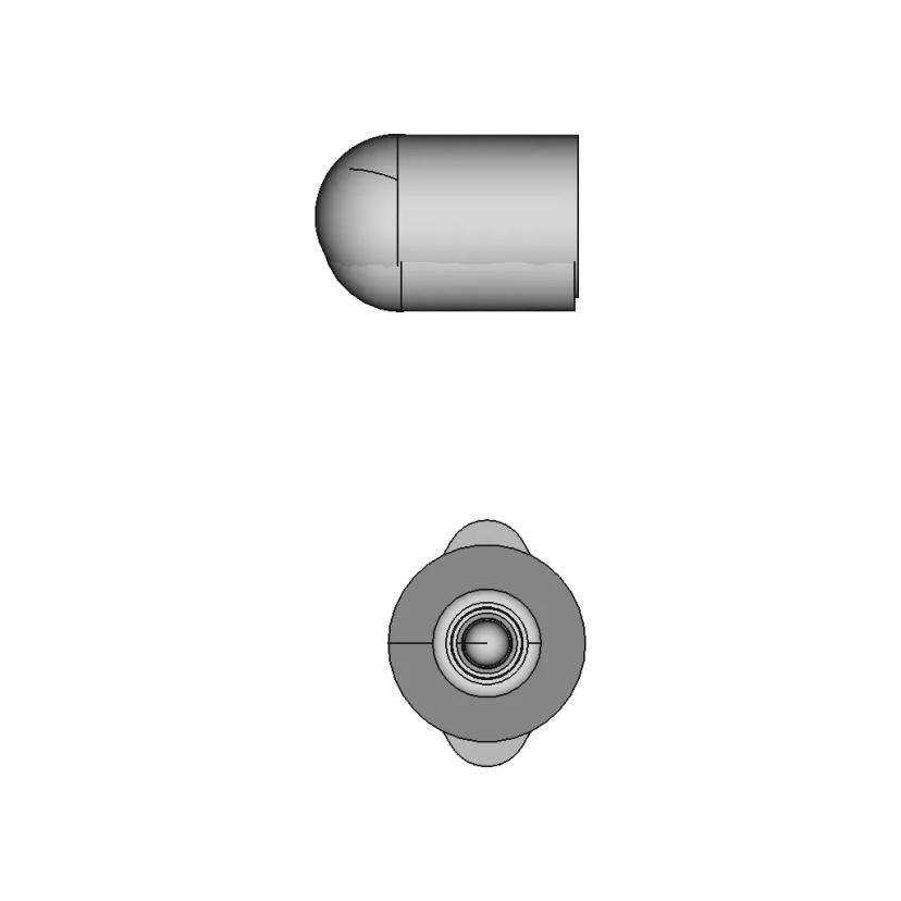 Led And Photodiode 3Mm Pmma Connectors - Standard Mechanical Component
