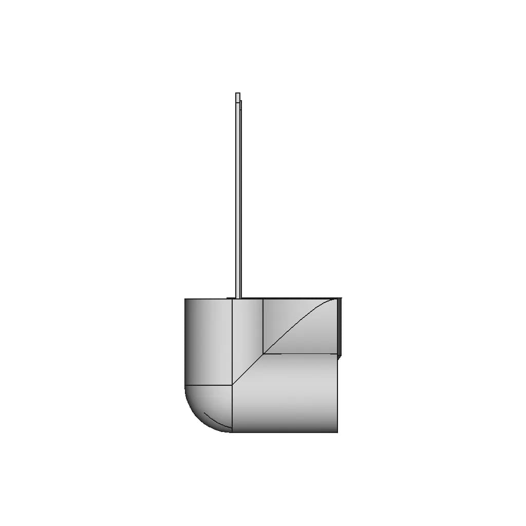 Led And Photodiode 3Mm Pmma Connectors - Standard Mechanical Component_270_0_degree_snapshot