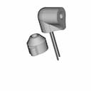 Led And Photodiode 3Mm Pmma Connectors - Standard Mechanical Component_60_30_degree_snapshot
