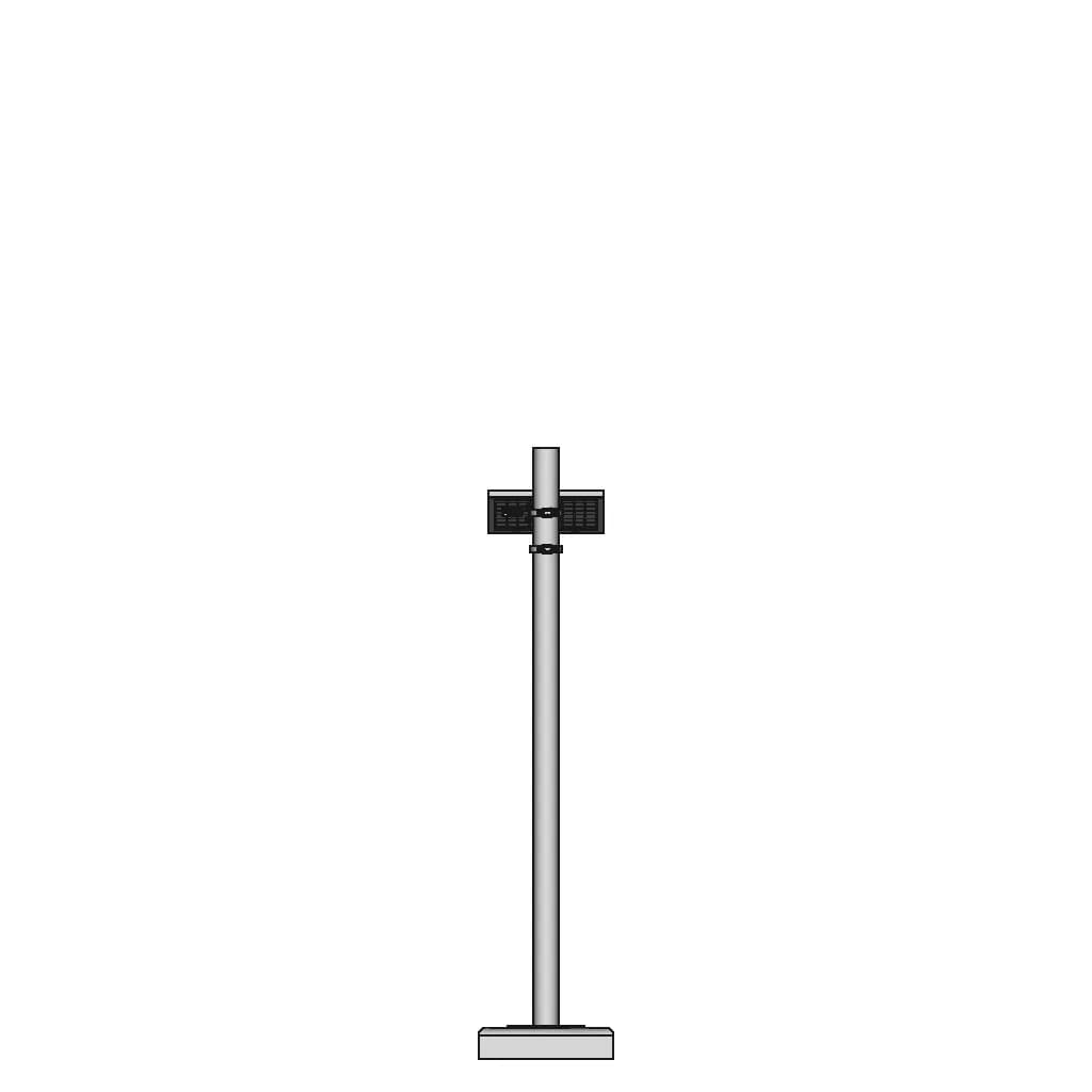 Side Mounted Solar Brackets | High-Quality CAD Model_0_270_degree_snapshot