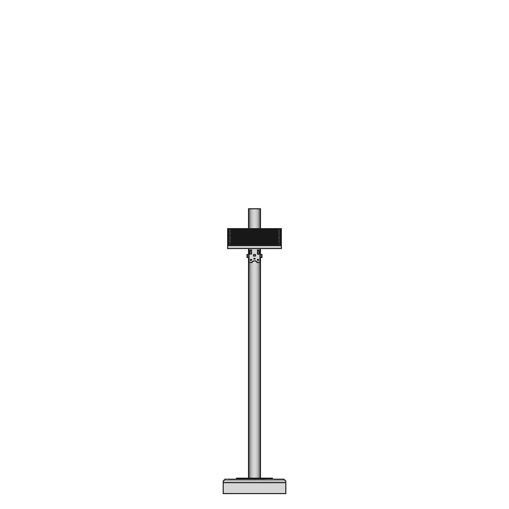 Side Mounted Solar Brackets | High-Quality CAD Model_0_90_degree_snapshot