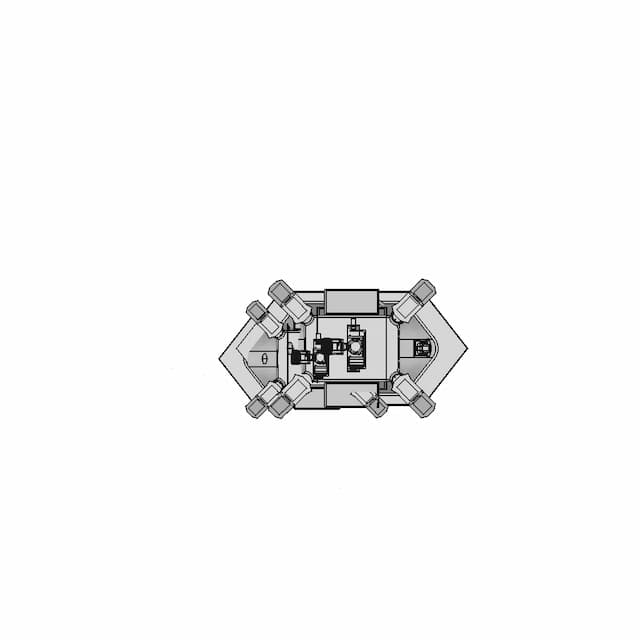 Water Tank Inspection Boat　Ver.5 - Downloadable CAD Representation